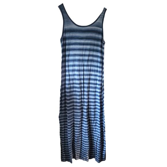 Tommy Bahama Blue Striped Tank Maxi Dress Medium - Picture 3 of 3